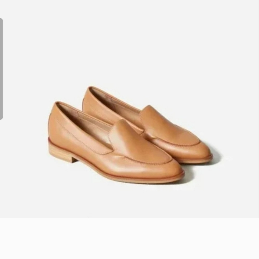 Everlane The Modern Loafer Pointed Toe Tan Size 10.5